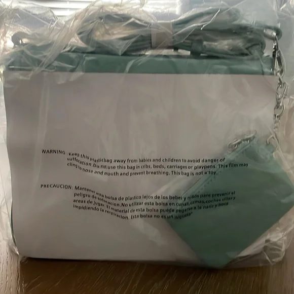 Valentino Orlandi Teal Crossbody Bag - Picture 7 of 7